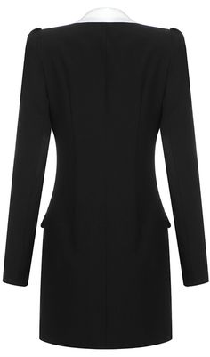 This incredible asymmetric color scheme Blazer dress balances sharp tailoring and daring draping. it's fully lined as usual for a smooth and comfortable fit and we love this teamed with black pumps. Made from stretch crepe and stretch silky jersey. Fully lined. Stretch Factor: 1/3 Length: Approx 86cm Materials: Medium Crepe (95% Polyester. 5% Elastane) Single Duchess (95% Polyester. 5% Elastane) Lining (97% Polyester. 3% Elastane) Metallic Jersey (95% Polyester. 5% Elastane) Hand Wash 30 Degrees White Blazer Dress, Black And White Blazer, Black And White Contrast, Facebook Black, Plus Size Shopping, White Blazer, Black Blazer, Blazer Dress, Bandage Dress