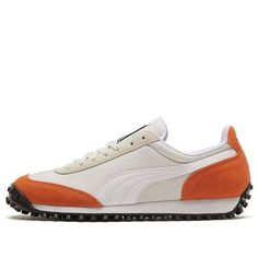 PUMA Fast Rider Source Grey/Orange Low sneakers 371601-11 (SNKR/Light/Casual/Unisex/Low Top) Orange Lace-up Running Shoes With Rubber Sole, Casual Orange Sneakers For Sports, Casual White Running Shoes With Vulcanized Sole, Casual Orange Sneakers With Vulcanized Sole, Casual Orange Running Shoes For Jogging, Casual Jogging Sneakers With Gum Sole, Casual Orange Running Shoes For Streetwear, Orange Lace-up Sneakers For Jogging, Sporty Orange Running Shoes