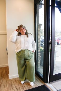 Satin-like fabric pant that is lightweight and brings the perfect pop of color to your spring outfits. Pair her with your favorite white top or try a layered look and throw our Juicy Layering Shirt over the top! Pleated Pant, Layered Shirts, Swimsuit Dress, Midi Maxi Dress, Summer Months, Pop Of Color, Over The Top, Plus Size Swimwear, Bottom Clothes