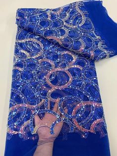 This is African lace available for all  your upcoming event, available for Aso Ebi, we offer free shipping all over USA to your door steps. Door Steps, Beaded Tulle, African Lace, Aso Ebi, Organza Fabric, African Beads, Sequins Embroidery, Tulle Lace, Embroidered Lace