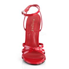 Elegant Fitted Red Sandals, Formal Fitted Red Sandals, Fitted Red Sandals For Spring, Red Fitted Strappy Sandals, Fitted Red Strappy Sandals, Alternative Shoes, Festival Shoes, Punk Boots, Pleaser Shoes