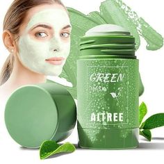 Vegan Ingredient & Cruelty-free: Green tea (camella sinensis) leaf extract, tocopherol (Vitamin E), kaolin Features: - Deep cleansing clean pores and dirt. Adjust water and oil balance. - Hydrating cleans and moisturizes at the same time. Enhances skin moisture and elastic. - Anti-Acne: green tea can helps regulate skin imbalances, one of the key causes of acne. And it can helps reduce the redness brought about by acne. - Anti-Aging and Anti-Wrinkle: the green tea mask contains Vitamin E, which Green Tea Mask Stick, Green Tea Skin, Green Tea Facial, Green Tea Mask, Cleansing Mask, Cleansing Face, Pore Cleansing, Skin Pores, Oil Moisturizer