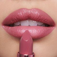 Coming soon… NEW! mauve-rose pink lipstick in my satin-shine formula - virtually try on now! Lipstick Charlotte Tilbury, Mauve Lipstick, Fair Skin Makeup, Hollywood Beauty, Beginners Eye Makeup, Beautiful Lipstick, Amazon Beauty, Rose Lipstick, Fair Skin Tone