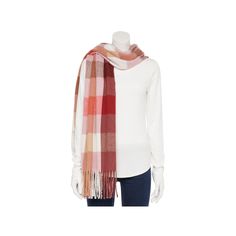 Sonoma Goods For Life defines cold-weather style and comfort with this women's plaid oblong scarf. Sonoma Goods For Life defines cold-weather style and comfort with this women's plaid oblong scarf. FEATURES Plaid design HeavyweightFIT & SIZING One size fits allFABRIC & CARE Polyester Hand wash Imported Color: Mauve Lorna Plaid. Gender: female. Age Group: adult. Plaid Scarves For Fall, Casual Plaid Scarves For Cold Weather, Cold Weather Fashion, Plaid Design, Modern Family, Womens Plaid, For Life, Cold Weather, Fabric Care