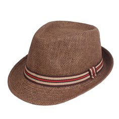 Season:Spring   Fall,Summer; Gender:Men's; Quantity:1pcs; Style:1920s Fashion,Streetwear,Casual,Stylish; Hats Category:Fedora Trilby Hat,Sun Hat,Straw Hat; Occasion:Holiday,Outdoor clothing,Going out,Daily; Material:Polyester; Function:Sunscreen,Breathability; Pattern:Plain; Design:Braided; Front page:FF; Listing Date:02/09/2023; Head Circumference:58 Adjustable Flat Cap Hats For Summer, Fitted Vintage Brown Panama Hat, Vintage Fitted Brown Panama Hat, Fitted Brown Panama Hat For Beach, Retro Summer Hat With Curved Brim, Casual Flat Cap For Summer, Adjustable Retro Summer Hat, Casual Summer Flat Cap, Retro Wide Brim Sun Hat For Summer