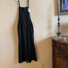 Fabulous Brand New With Tags Wide Leg Jumpsuit. Adjustable Straps, Wide Leg, And Split Hem On Bottom For Cute Detail. Bnwt. Lightweight For Easy Wear. Jumpsuit With Pockets, Urban Trends, Wide Leg Jumpsuit, Split Hem, Black Jumpsuit, Easy Wear, Pant Jumpsuit, Jumpsuit Romper, Adjustable Straps