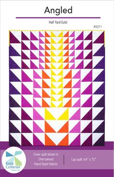 an image of a quilt pattern with the words,'angeled'on it