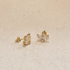 These Vintage Lotus Flower Stackable Earrings are a perfect way to express your individual style and creativity. The delicate, timeless design of the stackable earrings adds a luxurious, vintage touch to any outfit. An ideal gift for any occasion, these earrings will be cherished for many years to come. Metal : 18k Gold Filled * Size 11.5mm x 9.5mm * Sold by the pair. * Hypoallergenic jewelry - Nickel Free Water resistant Rigorously manufactured under CA Prop 65 and EU standards Made in Brazil Stackable Earrings, Vintage Lotus Flower, Lotus Earrings, Jhumki Earrings, Wholesale Gifts, Hypoallergenic Jewelry, Jewelry Companies, Brass Earrings, Bridesmaid Earrings