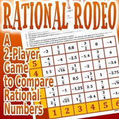 the national rodeo game is shown with numbers on it and an image of a man holding a