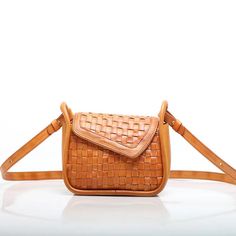 Women's Classic Handmade Leather Shoulder Bag Woyaza Leather Belt Bag With Leather Strap For Daily Use, Leather Clutch Belt Bag With Detachable Strap, Leather Belt Bag With Detachable Strap And Clutch Shape, Cognac Leather Strap Crossbody Shoulder Bag, Woven Leather Pouch Shoulder Bag, Woven Leather Satchel Shoulder Bag, Leather Belt Bag With Shoulder Strap, Woven Leather Crossbody Shoulder Bag, Leather Pouch Flap Bag With Detachable Strap