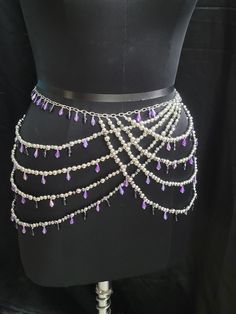 Adjustable and fits to all sizes and can be customized on request. Elevate your party look with our stunning Beaded Crystal Skirt for Party, the ultimate Carnaval Skirt for Women. This exquisite Crystal Chain Dance Dress is designed to dazzle and impress, making it the perfect choice for any festive occasion. Whether you're hitting the dance floor or shining at a bachelorette party, our Belly Bottom Jewelry adds a touch of elegance and sparkle. Our Beaded Crystal Skirt for Party is meticulously Chain Link Dress, Bead Skirt, Jewled Skirt, Crystal Outfit, Beaded Body Chain, Glamorous Crystal Body Jewelry For Festivals, Elegant Crystal Body Chain For Festivals, Chain Jewelry, Handmade Fantasy Body Jewelry For Festivals