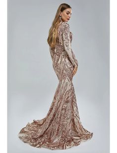 Mermaid / Trumpet Evening Gown Sparkle & Shine Dress Formal Court Train Long Sleeve V Neck African American Lace with Sequin Shine Dress, Evening Gowns Elegant, Evening Dresses Cocktail, Dress Formal, Mermaid Prom Dresses, Homecoming Dress, Prom Dresses Long, Elegant Dress, Cocktail Dress Party