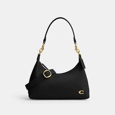 Black Purse Designer, Coach Putse, Coach Bags Black, Coach Black Shoulder Bag, Cute Coach Bags, Black Coach Bag, Black Coach Purse, Shoulder Bag Coach, Goodwill Finds