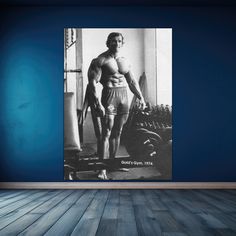 "The perfect wall decor gift for any fans of Arnold Schwarzenegger or Bodybuilding! 🎁 ➡️ POSTER QUALITY        The material here is semi-glossy. ⚫ Poster made using heavier-weight, premium-quality, semi-glossy paper, this material pops  with enhanced colors and a subtle shine.  ⚫ The finish also adds a layer of protection, preventing the poster from fading over time due to exposure to light or moisture.  ⚫ We use a paper weight of 200 gsm/ 80 lb. Using FSC-certified paper or   equivalent certifications depending on regional availability. It's better for the people   and the planet. ⚫ Each poster is shipped in robust packaging, ensuring it arrives safe and secure. ⚫ Paper sizes may vary slightly by region. ⚫ This print is high quality digitally ranging from 2000 - 300 DPI minimum (sizes va Bodybuilding Poster, Gym Wall Art, Gold's Gym, Gym Wall, Golds Gym, Arnold Schwarzenegger, Glossy Paper, Poster Making, Original Prints