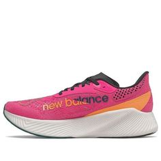 New Balance FuelCell RC Elite v2 MRCELPB2 (SNKR/Low Top/Breathable/Wear-resistant/Shock-absorbing) New Balance Running Shoes With Arch Support For Trail, New Balance Sneakers With Arch Support For Trail Running, Pink Running Shoes With Arch Support For Sports, Pink Running Shoes With Arch Support For Errands, Pink Athleisure Running Shoes With Arch Support, Functional Pink Running Shoes With Arch Support, Pink Sports Sneakers With Arch Support, Dynamic Pink Running Shoes With Arch Support, Pink Running Shoes With Arch Support For Marathon