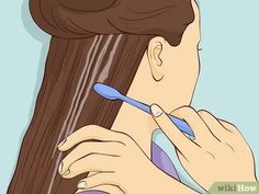 Highlighting Hair At Home, Highlight Your Own Hair, Lightening Dark Hair, Hair Dye Techniques, How To Darken Hair, Diy Hair Dye, How To Dye Hair At Home