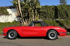 This 1959 Chevrolet Corvette was purchased by the current owner in 1986, and a refurbishment in the early 1990s included repainting the body in red as well as installing a 383ci V8. A Tremec five-speed manual transmission was installed in 2021 along with a replacement starter, fuel pump, ignition components, shocks, springs, and 15" American Racing wheels with BFGoodrich tires. Additional equipment includes a 4.11:1 positraction differential, a cassette stereo unit, and a dual exhaust system ...