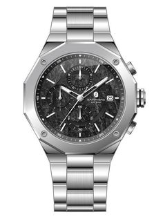 SAPPHERO Luxury Watch for Men Chronograph Movement Product Specifications: Brand: SAPPHERO Model: SO2203 Movement: Quartz Chronograph Case Material: Stainless Steel Case Diameter: 44mm (1.3 inches) Case Thickness: 12mm (0.47 inches) Strap Material: Stainless Steel Strap Width: 20mm (0.8 inches) Strap Length: 240mm (9.5 inches) Watch Weight: 143g (0.31 lbs) Water Resistance: 50 meters (5 ATM) Features: Chronograph functionality Luminous hands for easy reading in low light Date display window Scratch-resistant glass Stable quality with minimal time deviation The SAPPHERO Luxury Men's Chronograph Watch is a sophisticated blend of functionality and luxury. With its durable stainless steel build and 50-meter water resistance, this timepiece is perfect for daily wear or special occasions, combin Classy Watch, Chronograph Watch Men, Easy Reading, Watch For Men, Luxury Watches For Men, Stainless Steel Band, Low Light, Men's Watch, Luxury Watch