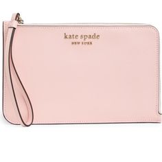 Nwt Kate Spade New York Cameron Medium Wristlet Color-Chalk Pink 5" H X 8" W X 0.5" D Wristlet Strap Zip Around Closure Interior Features 4 Card Slots Exterior Features Floral Print And Back Zip Pocket Synthetic Exterior, Textile Lining Elegant Pink Wristlet With Zipper Pouch, Elegant Spring Wristlet For Everyday, Kate Spade Clutch For Everyday Use, Elegant Spring Wristlet For Daily Use, Elegant Pink Wristlet For Spring, Elegant Spring Wristlet, Elegant Pink Wallet With Wrist Strap, Elegant Pink Wallets With Wrist Strap, Elegant Wristlet For Spring