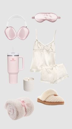 #outfitinspo #beauty #preppy #outfit #fyp #skincare #soft #pink #white #aestethic #candle #uggs #stanley White Aestethic, Holo Taco, Preppy Outfit, Cute Fits, Pj Sets, School Outfits, Soft Pink, Pink White, Outfit Inspirations