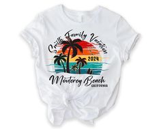 *All sales are final and we do not accept returns.If we make a mistake, we will send a replacement product. *The best way to get the size you need is to measure the one that best suits you or your child and get the same length and width using the size chart. Graphic Tee T-shirt For Family Vacation, Casual T-shirt For Family Reunion Beach Season, Summer Family Reunion Graphic Tee, White T-shirt For Family Vacation Beach Season, Family Vacation Beach Season Crew Neck T-shirt, White T-shirt For Family Beach Vacation, Graphic Print T-shirt For Family Vacation, Relaxed Fit, Family Vacation White Crew Neck T-shirt, Relaxed Fit Graphic T-shirt For Family Vacation