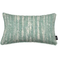 McAlister Textiles Textured Chenille Duck Egg Blue Pillow Pillow Cover Only 50cm x 30cm Traditional Cushions, Oblong Throw Pillow, Teal Cushions, Purple Cushions, Checked Cushions, Plain Cushions, Orange Cushions, Geometric Cushions, Sofa Cushions