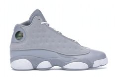 Gray Cushioned Basketball Shoes For Light Sports, Gray Basketball Shoes With Air Max Cushioning, Gray Sporty Basketball Shoes With Air Cushioning, Gray Basketball Shoes For Light Sports, Gray Basketball Shoes With Rubber Sole, Gray Lace-up Basketball Shoes With Air Cushioning, Gray Rubber Sole Basketball Shoes For Sports, Mens Winter Parka, Air Jordan 13 Retro