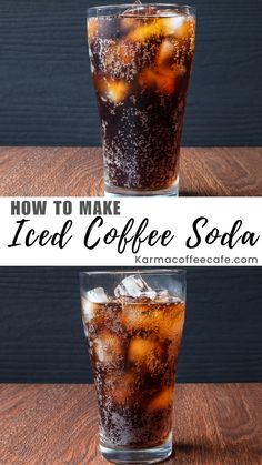 how to make iced coffee soda