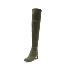 Elevate your style with these Green Vegan Suede Chunky Heel Boots Over the Knee Boots. Crafted from premium vegan suede, these boots offer a bold look with their over-the-knee design and stylish chunky heels. The vibrant green color adds a unique touch to your wardrobe, making them a versatile choice for different occasions. Handcrafted US sizing. Fits true to size. Heel Height: 2" / 50 mm approx Product measurements were taken using size 8. Please note that measurements may vary by size Vegan Suede Material: Crafted from high-quality vegan suede, ensuring durability and sustainability. Over-the-Knee Length: Fashionable over-the-knee style that adds a bold statement to any outfit. Versatile Color: Vibrant green color adds a unique touch to outfits, suitable for various occasions. Comfortab Clear Heel Boots, Chunky Heel Boots, Kitten Heel Boots, Metallic Boots, Summer Boots, Glitter Boots, Thigh High Boots Heels, Green Heels, Sparkly Heels