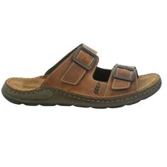 Your new go-to summer sandal. This lightweight sandal features super soft interior and padded footbed. Hardy oiled leather upper for durability Double adjustable hook & loop straps Hand-sewn construction Padded/contoured suede footbed Lightweight polyurethane outsole Casual Beach Sandals, Josef Seibel Shoes, Men Sandals, Mens Leather Sandals, Beach Sandals, Mens Sandals, Sandals Summer, Hand Sewn, Comfortable Shoes