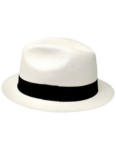 Brand: Gamboa Color: WhiteBrim: 4 cm. (1 1/2")Grade (Woven): 3 - 4 learn more Sweatband: Cotton Twill, 3 cm. (1.18") Crown: 11 cm. (4 3/10") Hat Grade: SubFine Description: Handmade in Cuenca city in Ecuador. This PanamÃ¡ Borsalino hat for men has a delicate and consistent weave form. STYLE & COMFORT: Really suitable for travel, outdoor activities (gardening, golf, trekking, etc.) and events (weddings, sport events, etc.) as the sweat absorbing headband inside the hat, will keep your head fresh Formal White Fedora Straw Hat, Classic White Flat Brim Panama Hat, Classic White Panama Hat With Flat Brim, White Adjustable Panama Hat For Formal Occasions, White Fedora For Summer Formal Events, White Fedora For Formal Summer Events, White Fedora For Formal Summer Occasions, White Summer Fedora For Formal Occasions, White Short Brim Fedora In Toquilla Straw