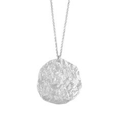 London Manori Sterling Silver Hammered Medallion Necklace Medallion Necklace, Buy Now Pay Later, Hammered Silver, Necklace Silver, Silver Necklaces, Necklace Etsy, Buy Now, Diamond Necklace, Silver Necklace