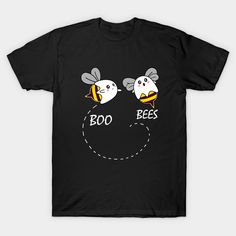 For all people that love halloween and bees! Boo Halloween funny shirt in a geat idea -- Choose from our vast selection of Crewneck and V-Neck T-Shirts to match with your favorite design to make the perfect graphic T-Shirt. Pick your favorite: Classic, Boxy, Tri-Blend, V-Neck, or Premium. Customize your color! For men and women. Boo Bees Shirt, Boo Bees, Halloween Tshirt, Love Halloween, Bee Gifts, Ghost Halloween, Halloween Boo, Funny Shirt, Crafty Stuff