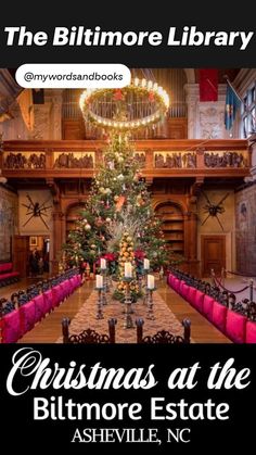 christmas at the biltmore estate ashville, north carolina - front cover image