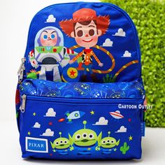 Disney Pixar Toy Story Mini Backpack Purse 13" Woody Buzz Lady Carry All Bag New  | eBay Woody And Buzz, Mini Backpack Purse, Loungefly Bag, Pixar Toys, October 20, Disney Toys, Carry All Bag, Mini Backpack, Backpack Purse