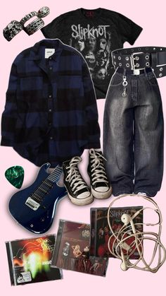 Early 2000s Grunge Fashion, 2014 Grunge Outfits, 2000s Grunge Fashion, Early 2000s Grunge, 2000s Grunge, Alex G, Oc Inspo, Grunge Vibes, Slipknot