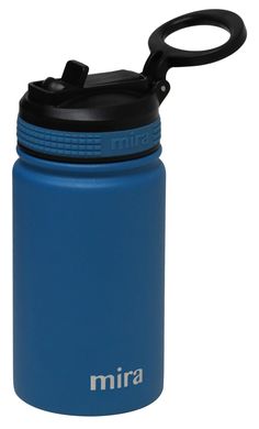 PRICES MAY VARY. 12 oz insulated, Stainless-Steel Water Bottle with Straw for easy and free sipping. Wide mouth opening for easy cleaning and filling ice. Leakproof when the nozzle is in the closed position Superior Double Wall Insulation keeps drinks cold for 24 hours or hot for 12 hours. Vibrant colors for all ages. Convenient carry loop for easy carrying. Cup holder friendly. Made from 18/8 food-grade stainless steel with a powder coat finish. Hand wash cup, dishwasher-safe lid. BPA-free mate Thermo Flask, Thermos Flask, Amazon Travel, Kids Water, Bottle With Straw, Carbonated Drinks, Reusable Bottle, Kids Water Bottle, Water Bottle With Straw