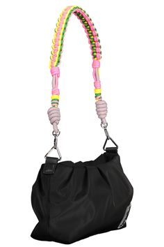 Elevate your accessory game with this sleek and versatile Desigual handbag. Crafted from durable 100% polyester, it features a removable handle and an adjustable strap, giving you the freedom to wear it your way. The contrasting details add a touch of flair, while the zip closure keeps your essentials secure. Finished with the iconic Desigual logo, this black beauty is the epitome of chic functionality. Material: 100% Polyester Country of origin: CN Color: Black Cerruti 1881, Logo Placement, Mens Keychains, Mens Travel Bag, Backpack Travel Bag, Men's Backpack, Black Handbags, Mens Belts, Satchel Bags