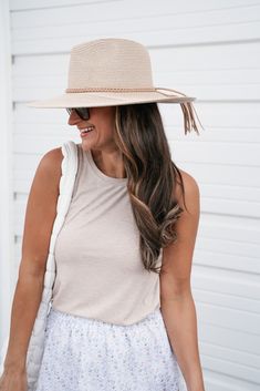 Introducing our Wide Brim Straw Hat – a perfect blend of style and sun protection. Crafted with high-quality straw, this hat boasts a wide brim that not only elevates your fashion game but also shields you from the sun's rays. Whether you're strolling on the beach, attending a summer event, or simply enjoying the outdoors, this hat is your go-to accessory. Its lightweight design ensures comfort, while the timeless straw material adds a touch of natural elegance. Embrace sunny days with confidenc Spring Coastal Boater Hat Made Of Toquilla Straw, Straw Fedora With Upf 50+ For Day Out, Beige Paper Straw Boater Hat For Spring, Casual Beige Paper Straw Panama Hat, Casual Paper Straw Sun Hat For Day Out, Spring Straw Boater Hat In Beige, Spring Wide Brim Boater Hat In Paper Straw, Spring Wide Brim Paper Straw Boater Hat, Spring Fedora Sun Hat With Upf 50+