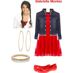 High School Musical Jr Costumes, Gabriella High School Musical Costume, Highschool Musical Costumes, High School Musical Outfit Ideas, Gabriella Costume, Highschool Musical Outfits