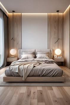 Home Decor: #homedecor, #interiordesign, #homedesign, #decor inspiration Bedroom Decor For Parents, Platform Bed Bedroom Ideas, Minimalist Hotel Room Design, Scandinavian Small Bedroom, Bedroom Minimalist Modern, Exotic Bedrooms, Bedroom Layout Design, Bad Room Design, Estilo Japandi