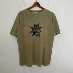 [DESCRIPTION] Please read the description first before buy my items‼️‼️ Vintage C.P Company Faded Short Sleeve T-shirt (please refer the actual measurements given and compare it with best fitting clothes,by using the size on tag is not always accurate) All in good condition [MATERIAL] Cotton [MEASUREMENT] Measurement:  armpit to armpit : 20.5 inches  Back collar to bottom : 27 inches [CONDITION] - All in good condition  - Kindly please refer photo [PAYMENT & NOTICE] - No return/refund - All items will be post over shipping company counter within 1-3 working days after payment completed and please allow 1-4 weeks for shipping delivery to your destination. -We are trusted seller. Do message me if you have any questions to ask about this item. -Dont Worry About Custom Tax or Fees. I Usually D Vintage Pre-washed Cotton T-shirt, Pre-washed Short Sleeve Grunge T-shirt, Vintage Faded T-shirt Pre-washed, Vintage Faded T-shirt With Screen Print, Pre-washed Crew Neck Graphic Tee, Vintage Acid Wash Pre-washed T-shirt, Pre-washed Cotton Graphic Tee, Pre-washed Short Sleeve Graphic Tee, Graphic Tee With Relaxed Fit And Pre-washed