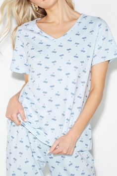 Palm Print Pyjama Set Palm Print, Print Pajamas, Pyjama Set, Pj Sets, Quick Delivery, Dorothy Perkins, Pajamas Women, Printed Tees, Nightwear