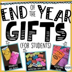 the end of the year gifts for students