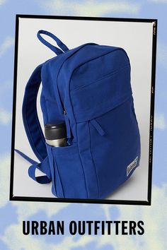 Looking for a sustainably and ethically made backpack for college, work, travel, hiking or other outdoor activities? Our spacious and durable Earth Backpack is the workhorse of our line, built for everyday carry with heavy-duty 14-oz. certified organic cotton canvas that is made in a Fair Trade Certified™ Factory. The generous main compartment is divided with a no-fuss sleeve for your laptop and one small interior pocket to keep things organized. Two water bottle sleeves and the large zippered exterior pocket keep hydration and frequently needed items close at hand. Content + Care Made with 14-oz Certified Fairtrade Organic cotton canvas Approximately 16L capacity Two main compartment zippers with long pulls Internal sleeve fits 13" – 15" inch laptop Internal hanging pocket Large zippered Backpack For College, Sustainable Bag, College Work, Bottle Sleeves, Blue Room, College Backpack, Travel Hiking, Blue Fits, Brand Sale