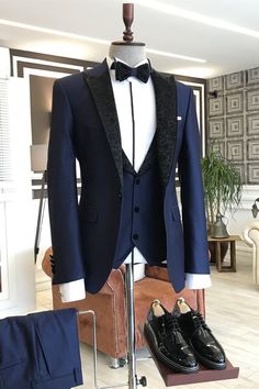 Black Pattern Suit Men, Mens 3 Piece Suits Wedding, Modern Wedding Suits Men, Black Man Wedding Suit, Black Three Piece Suit Men, Modern Tuxedo Men, Tuxedo For Men Wedding Groom Style, Wedding Tuxedo For Men Groom Style, 3 Piece Suit Men Wedding Groom