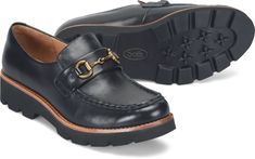 We�ve set the Prewitt on a chunky lug outsole for a bit of height and a modern, on-trend look. Sofft Shoes, Dress Loafers, Shoes And Boots, Accessories Shop, Final Sale, Apparel Accessories, Dress Shop, Loafers, Boots