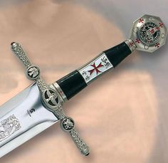 proper ceremonial templar sword Imperiul Roman, Masonic Ring, Arte Fantasy, Crusades, Middle Ages