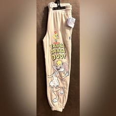 Brand New Price Firm Discount Shipping Packaged Tags Warner Bros. Disney Yabba Dabba Doo! Bugs, Bunny, Miss Bugs, Bunny, Tweety, Bird Both Sides. Nothing On The Back. Very Soft Joggers Color Is Like A Cream Light Tan Keywords Warner Brothers, Disney, Yabba, Dabba Doo Bugs, Bunny, Tweety, Bird, Joggers, Sweatpants Mickey Mouse Simba Snow White Sweatshirt, Hoodie, 101 Dalmatians Disney Simba, Mickey Mouse, Snow White Sweatshirt, Hoodie, Pull Over Kangaroo Pocket, Bratz Express Yourself Hoodie Pull 101 Dalmatians Disney, Yabba Dabba Doo, Disney 101 Dalmatians, Soft Joggers, Mickey Mouse Sweatshirt, Swimsuits Outfits, Tweety Bird, White Knit Sweater, Cream Yellow