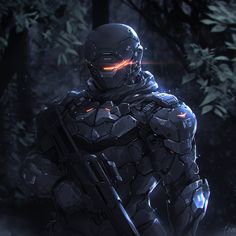 Future Soldier Armor, Sci Fi Knight, Futuristic Knight, Futuristic Soldiers, Future Soldiers, Mech Armor, Evil Knight